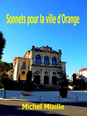 cover image of Sonnets pour la ville d'Orange
